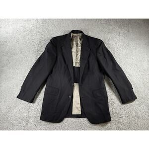 Cricketeer Blazer Sports Coat Men 38 Pin Striped